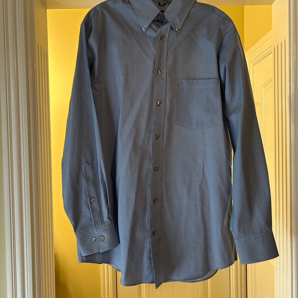 Kenneth Cole Classic Blue Dress Shirt